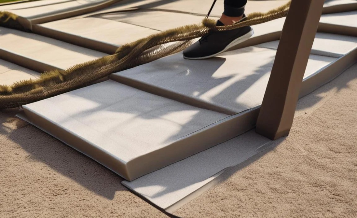 Installing Outdoor Step Mats Securely