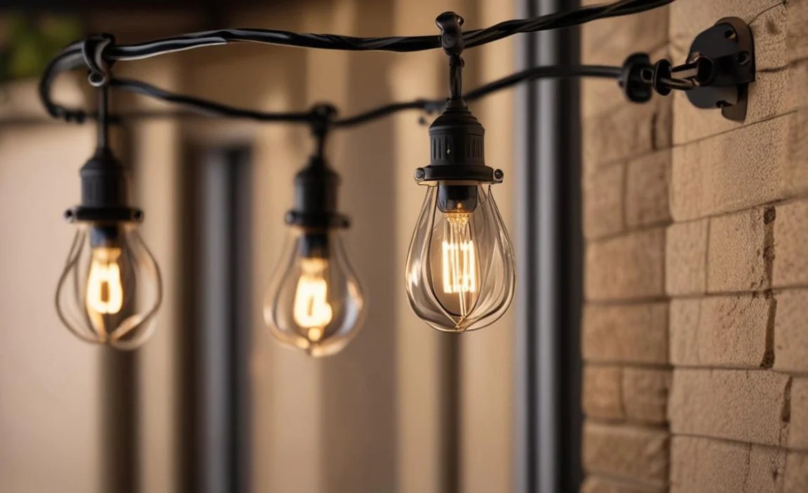 Installing Wire Outdoor Lighting Safely