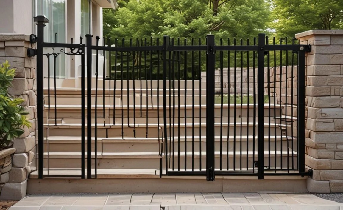 Installing Your Deck Stair Gate