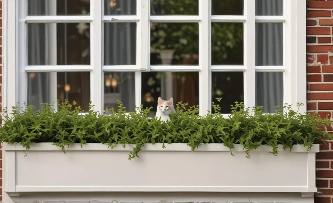 Keeping the Window Box Clean