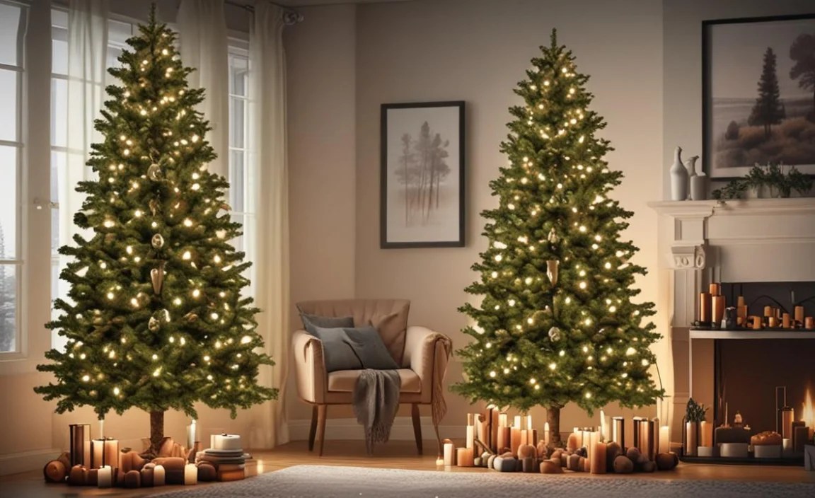 Lighted Trees for Different Occasions