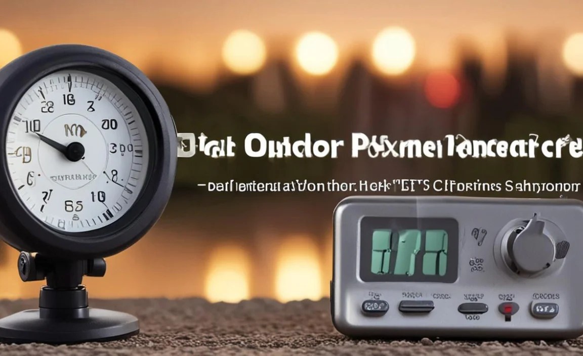 Maintaining Your Outdoor Digital Timer