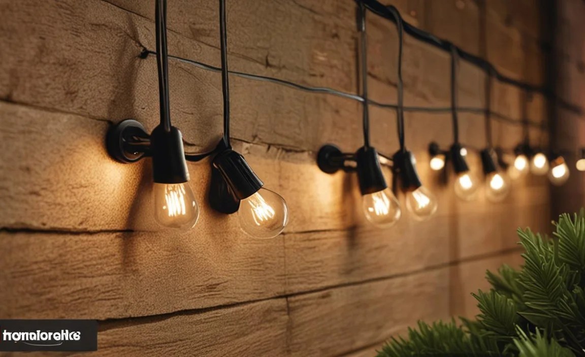 Maintaining Your Outdoor String Lights