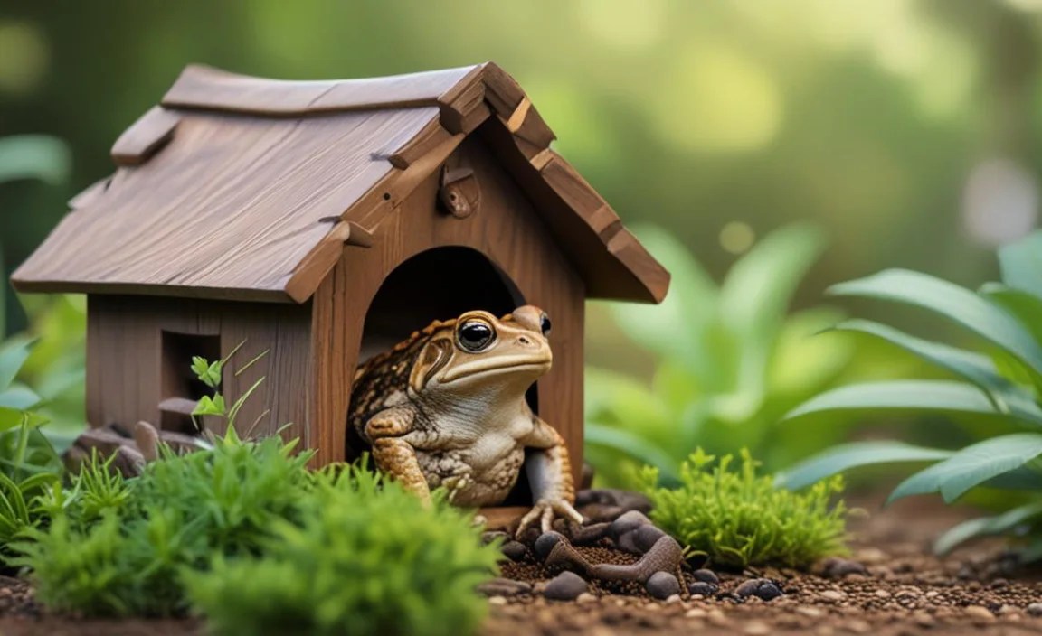 Maintaining Your Toad House