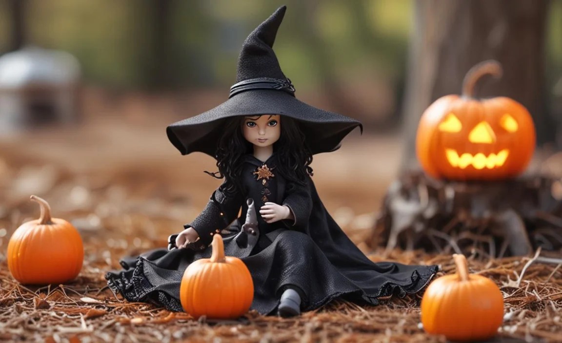 Making Witch Broomstick Props