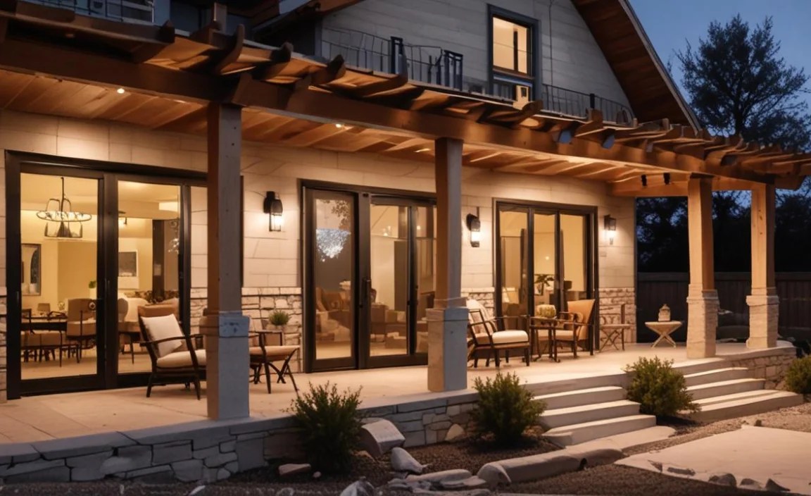 Matching Lighting with Ranch Architecture