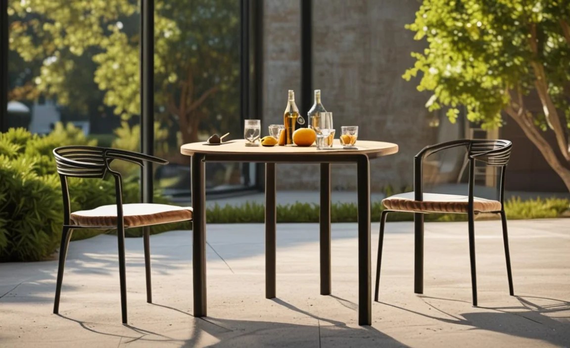 Material Options for Your Outdoor Table Set