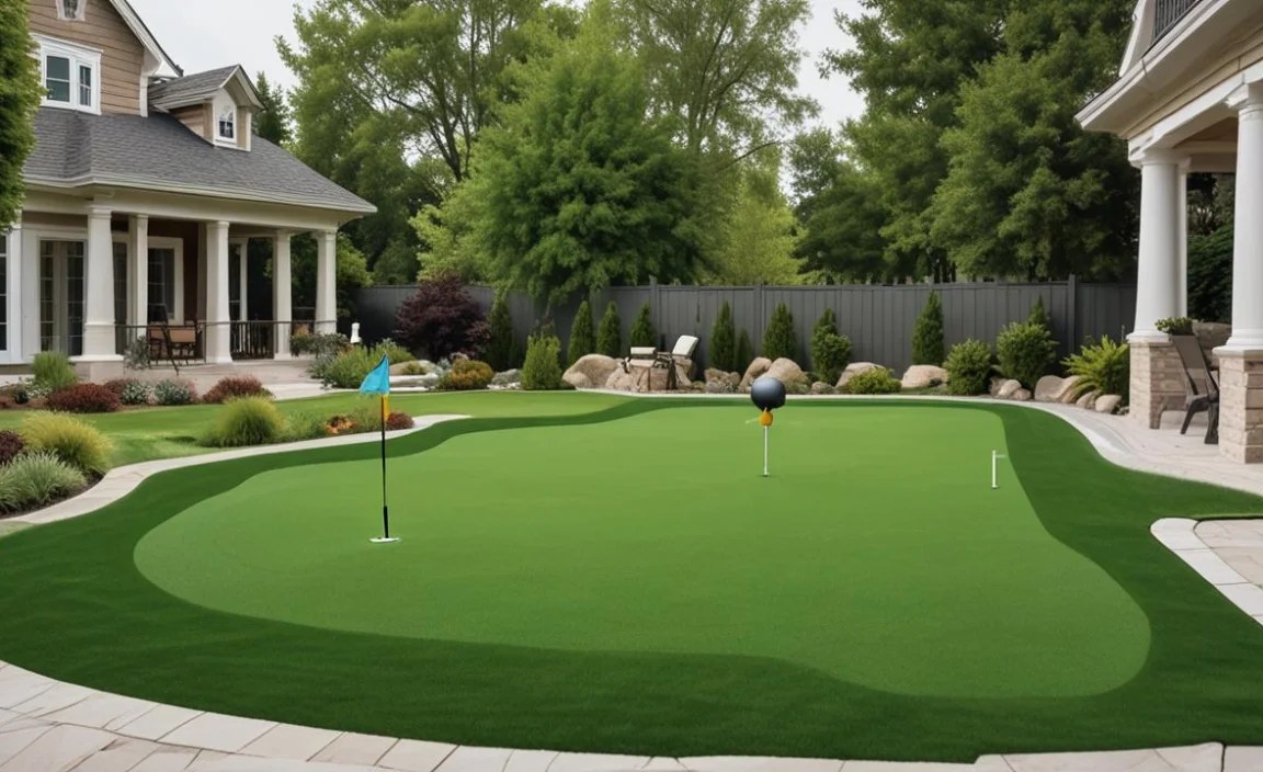 Materials for Backyard Putting Greens