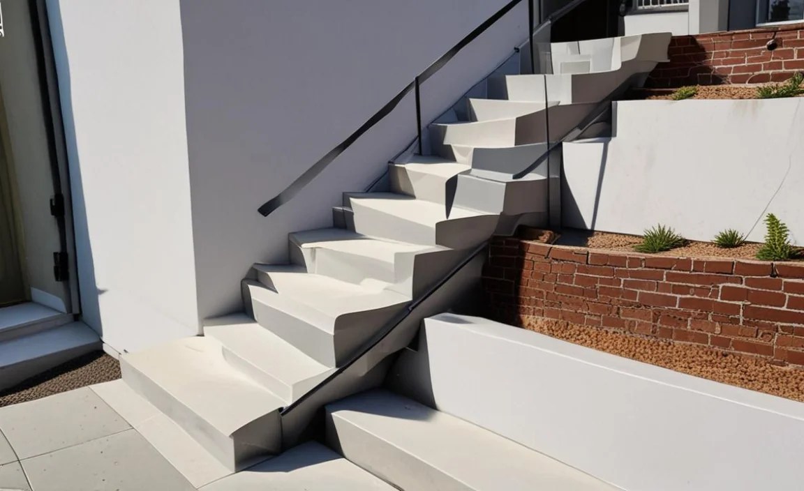 Materials for Safe Outdoor Steps