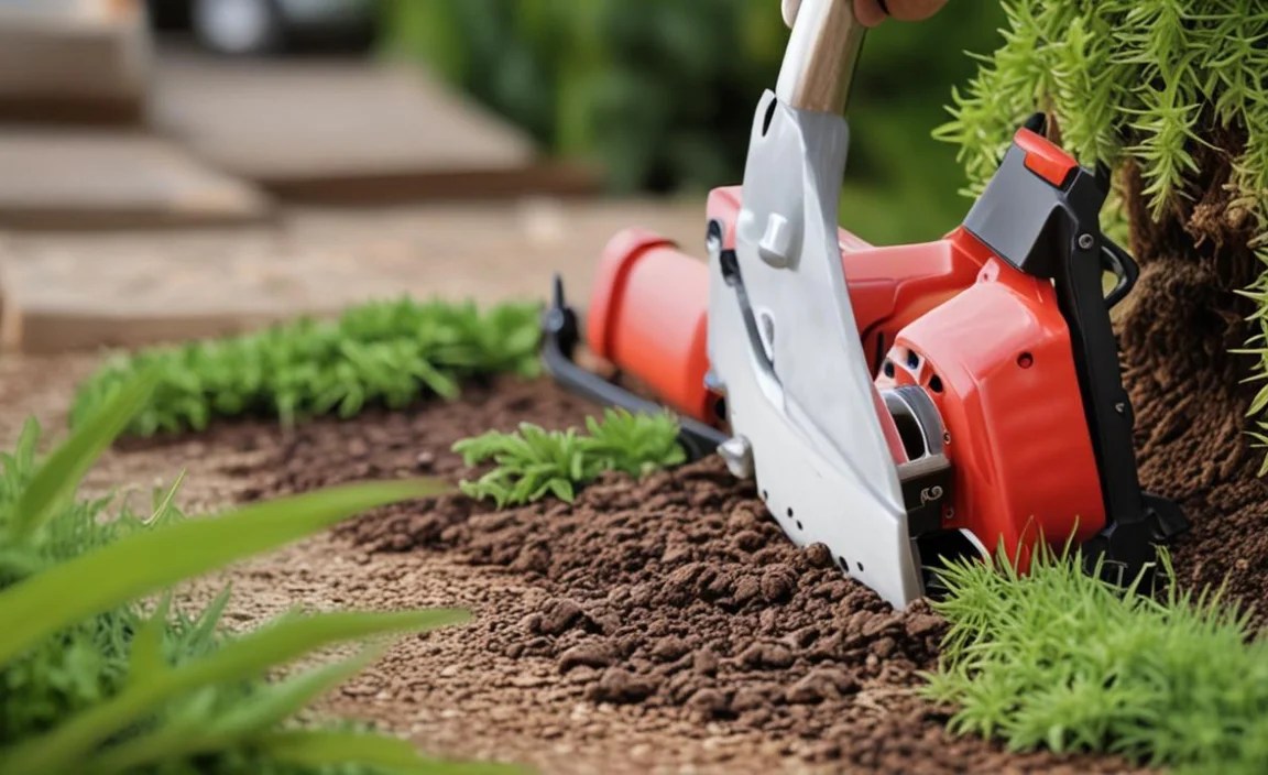 Powered Edging Tools for Gardens