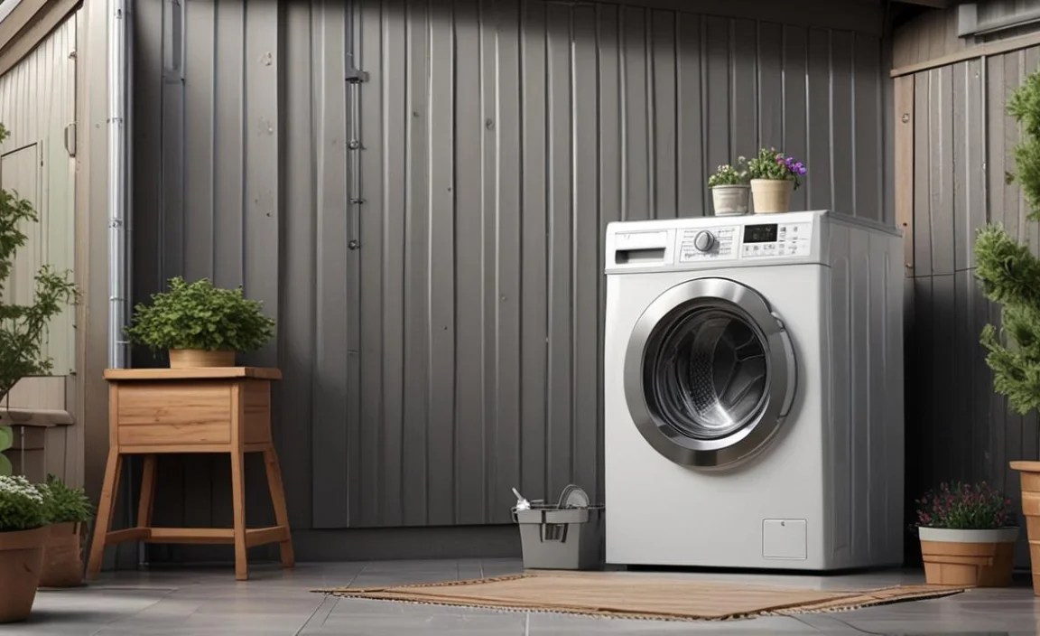Protecting Your Washing Machine From the Elements
