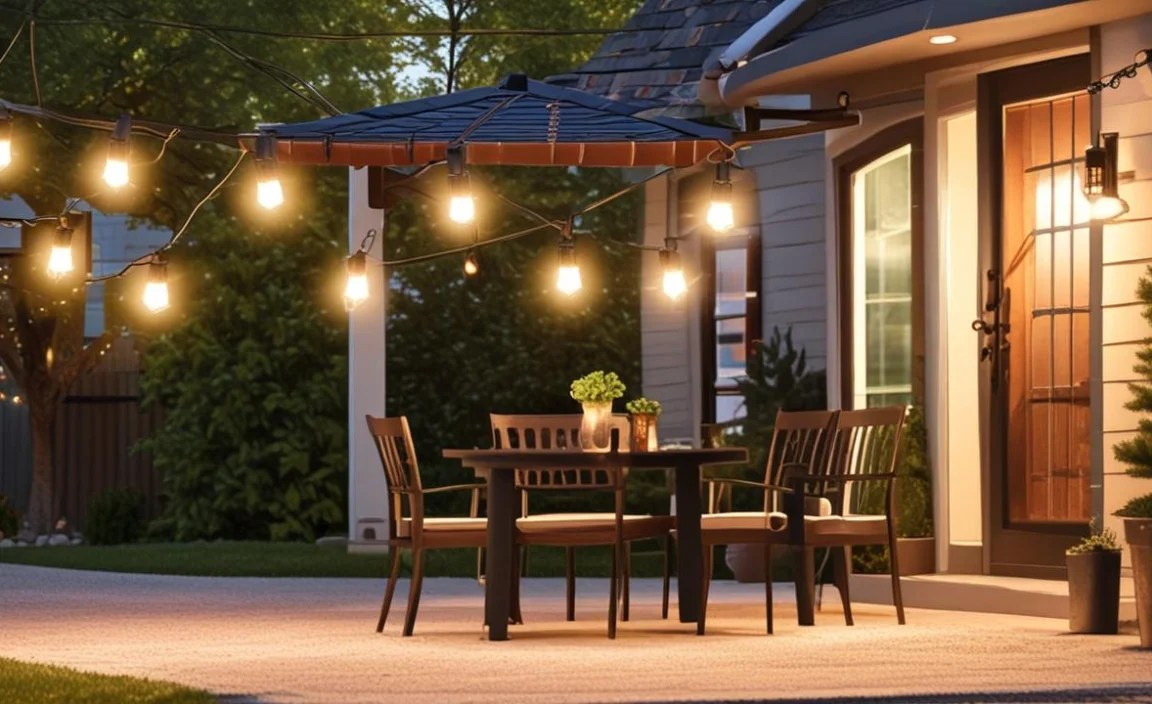 Safety Tips for Outdoor String Lights