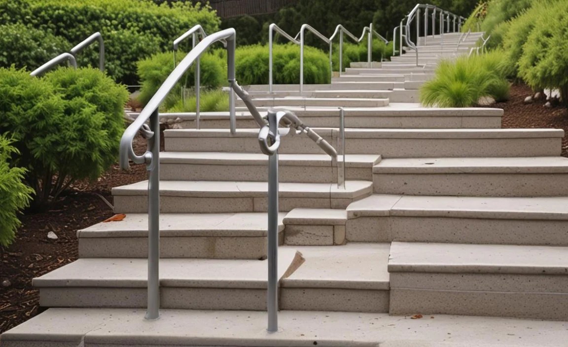 Setting the Posts Correctly for Handrails