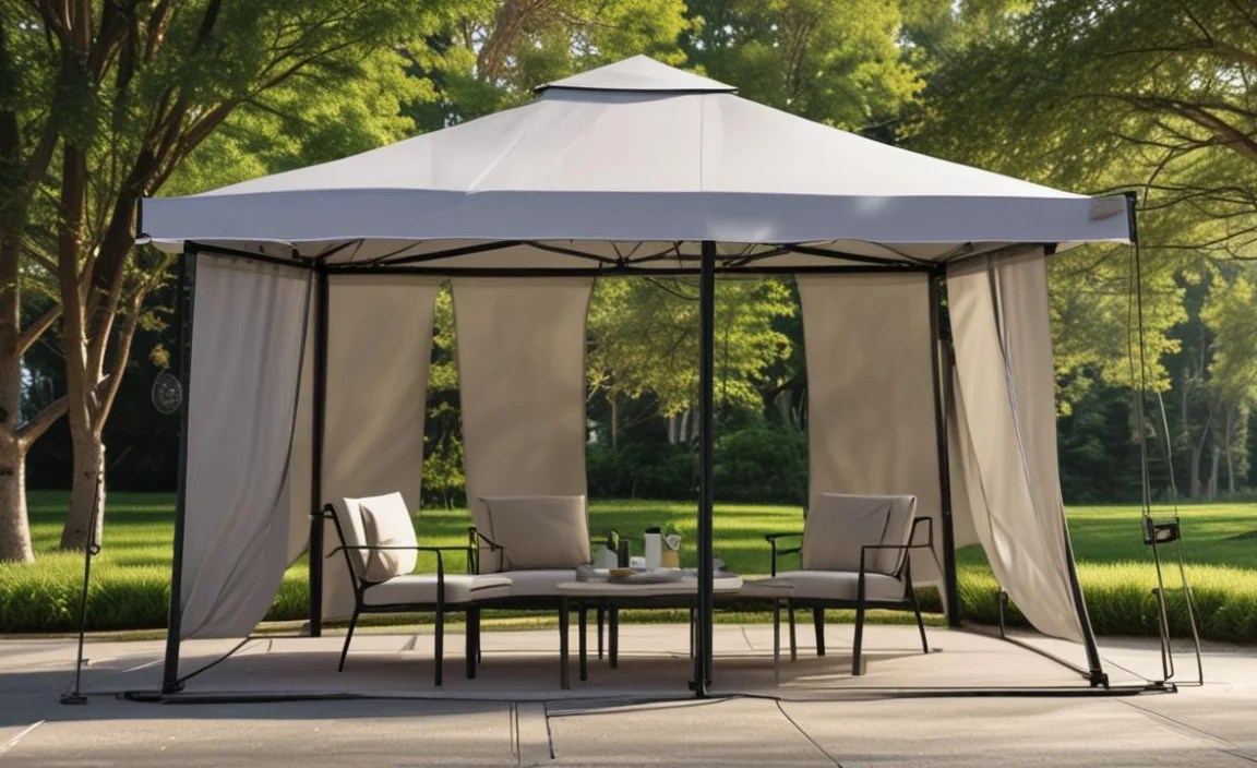 Setting Up Your Canopy Stand Safely