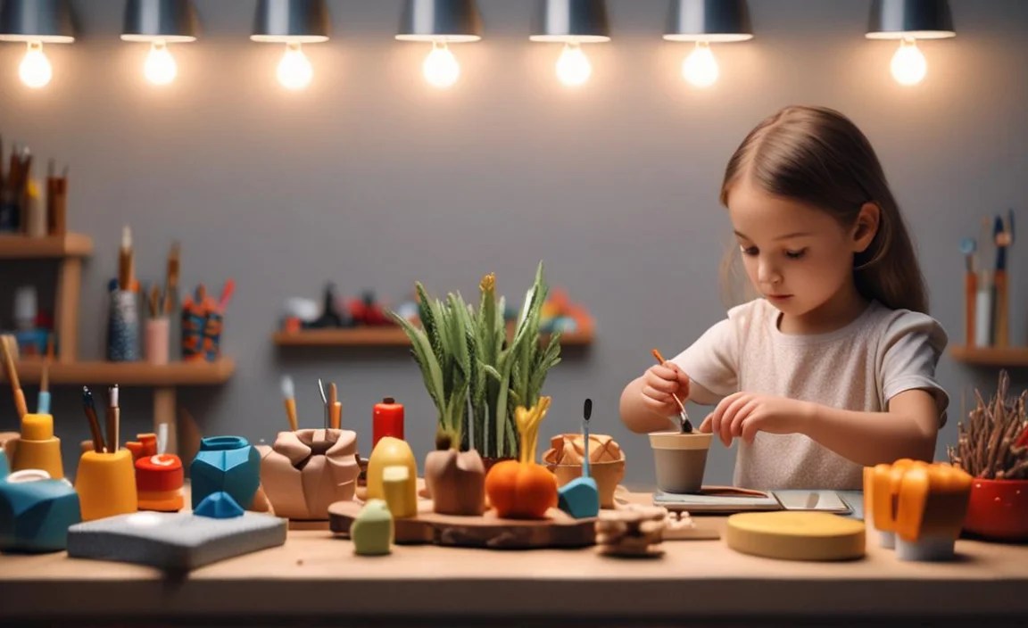 Simple Clay Modeling Projects for Kids