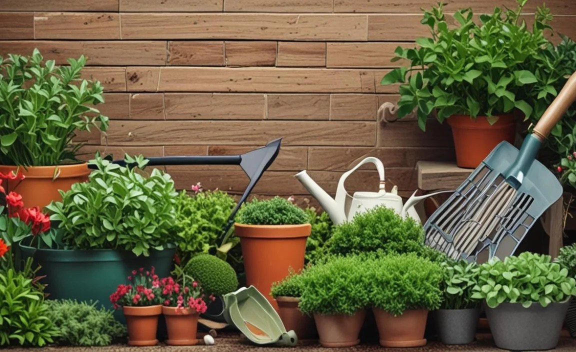 Tools Used by a Groundskeeper