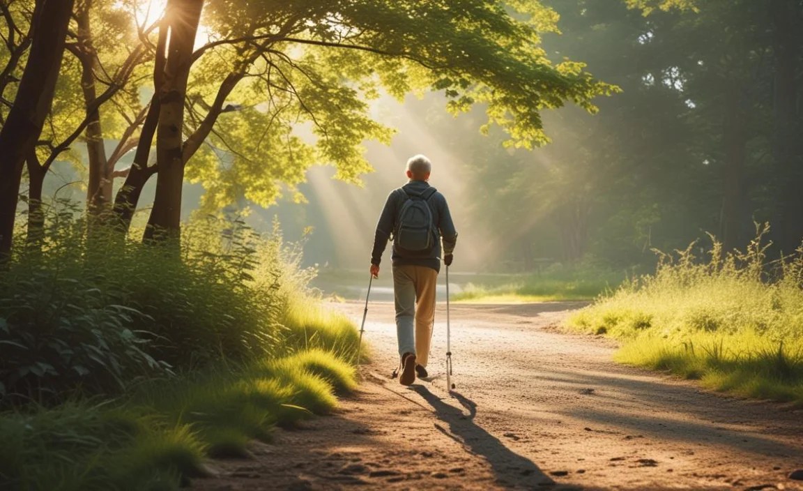 Using an Outdoor Walker Safely