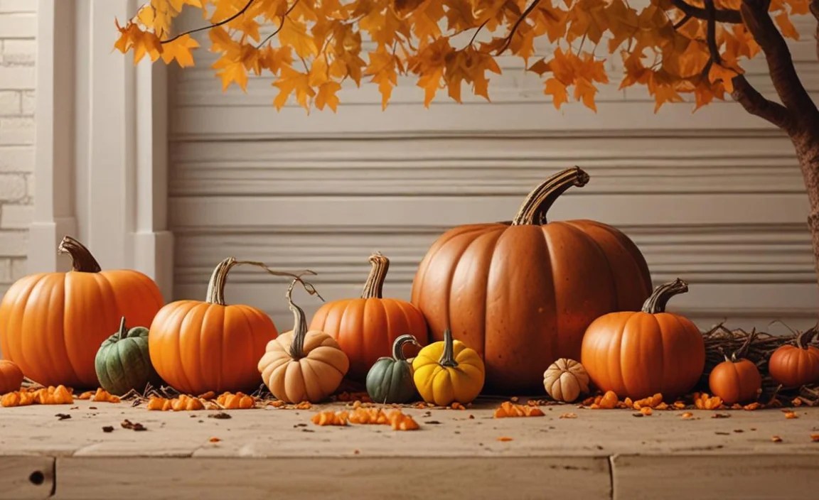 Using Pumpkins for Thanksgiving Decor