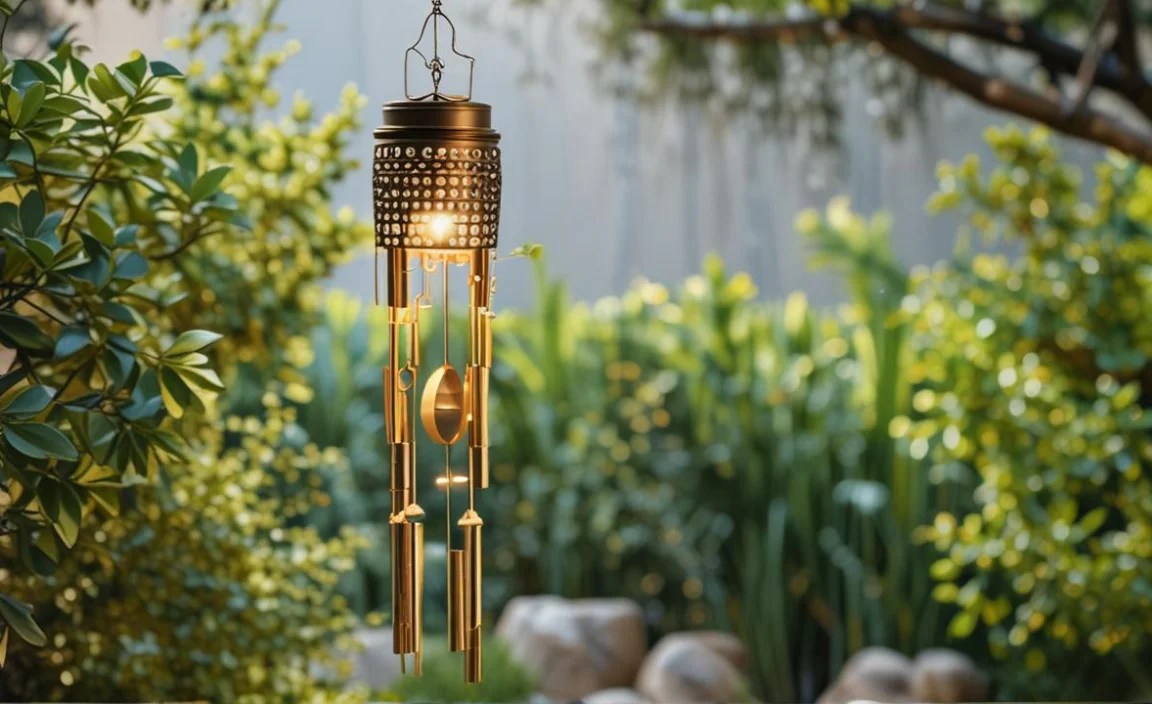 Using Wind Chimes and Mobiles