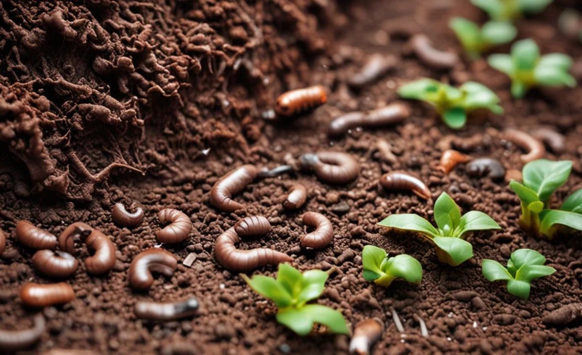 Worms Help Aerate the Soil