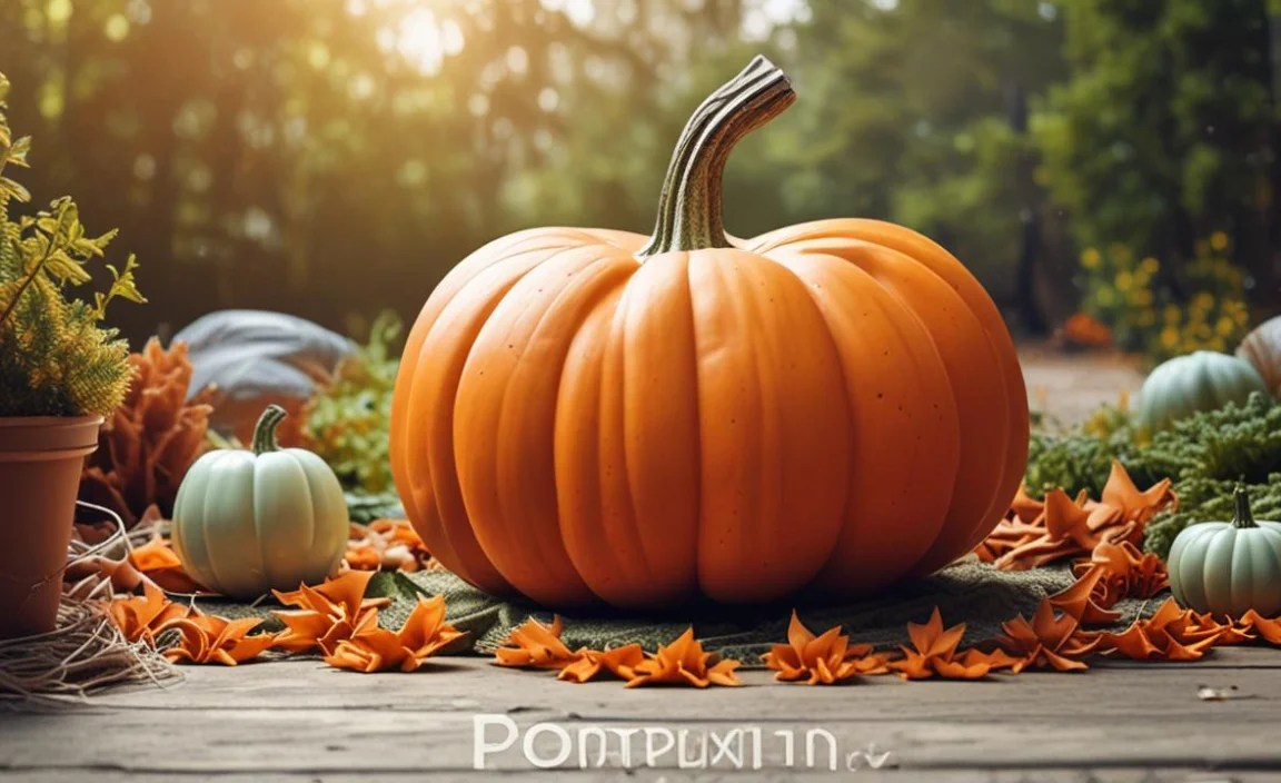 Amazing Large Pumpkin Decor for Outdoors