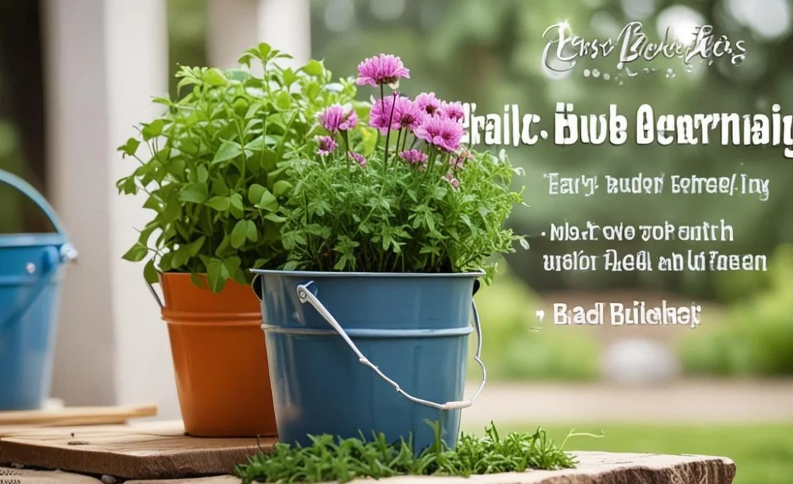 Easy Bucket Gardening for Beginners