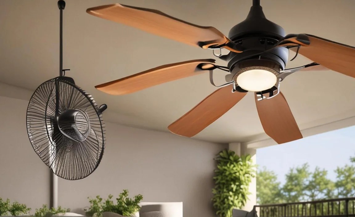 Medium Patio Fan Choices