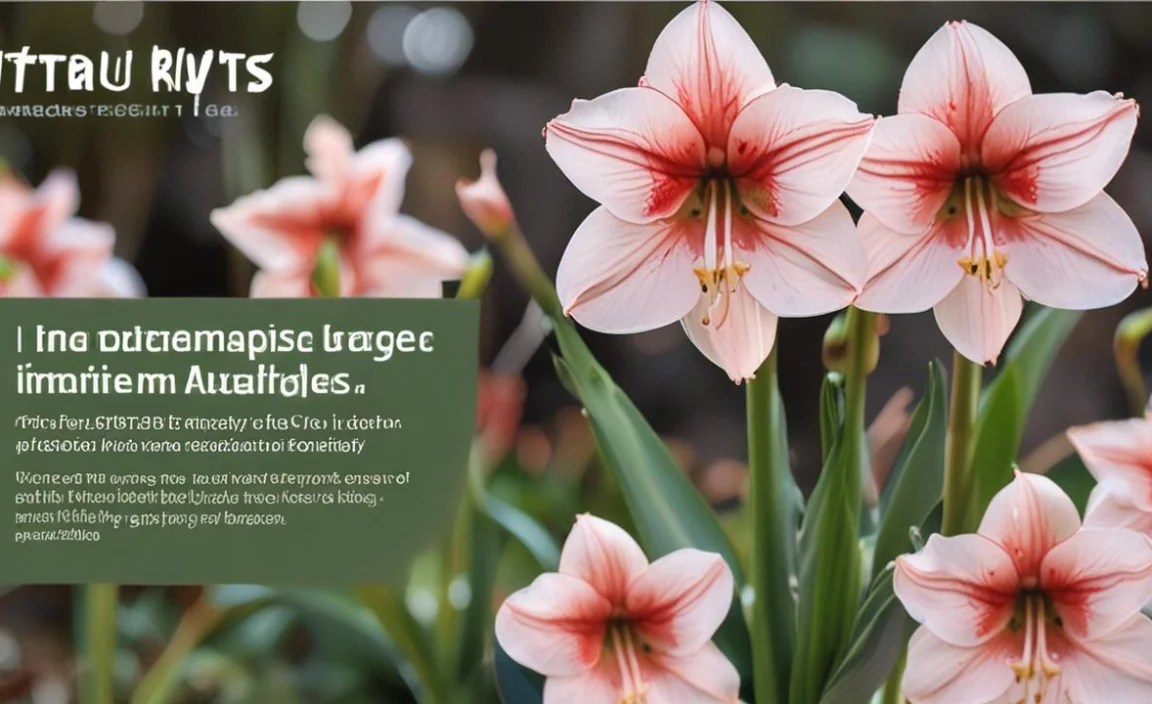 Ultimate Guide: Caring for Amaryllis Outdoors
