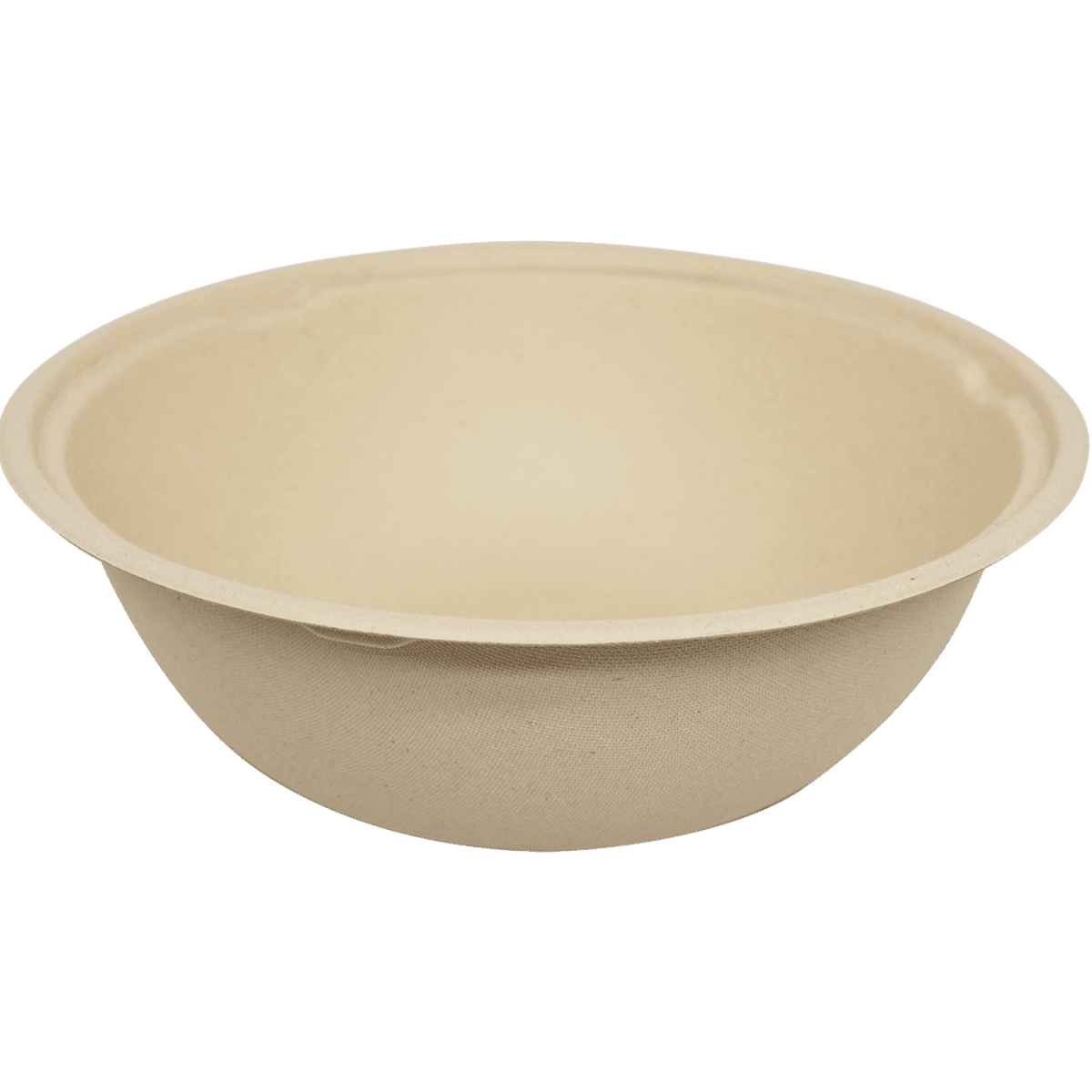 64 oz Round Fiber Bowl (300/case) Sustainable Food Packaging