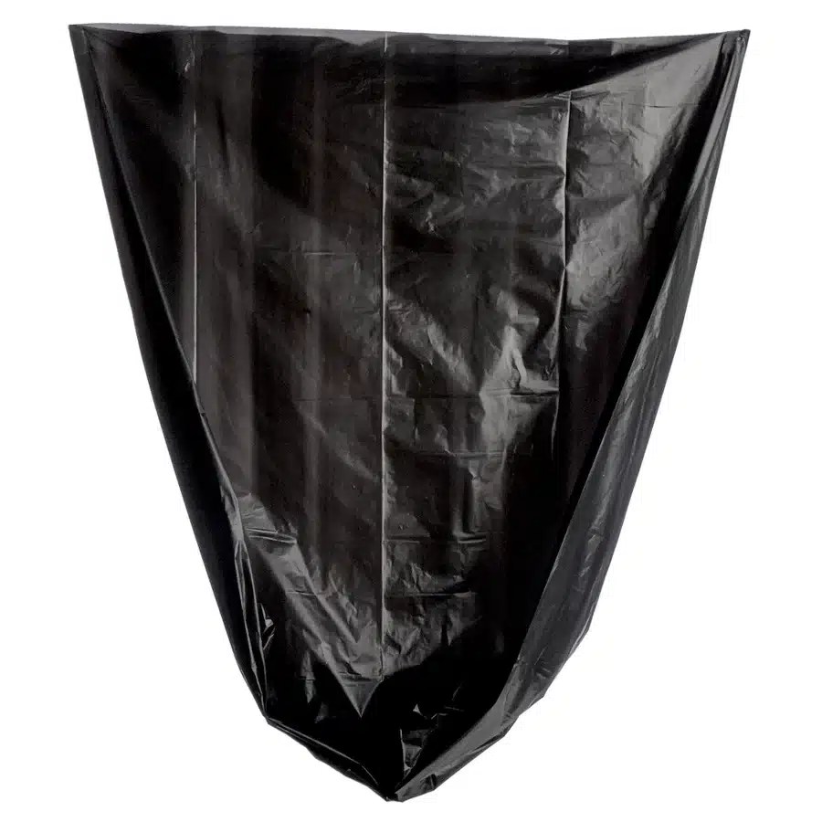 45 Gallon Heavy Duty Can Liner, 40x48" Black (100/case)