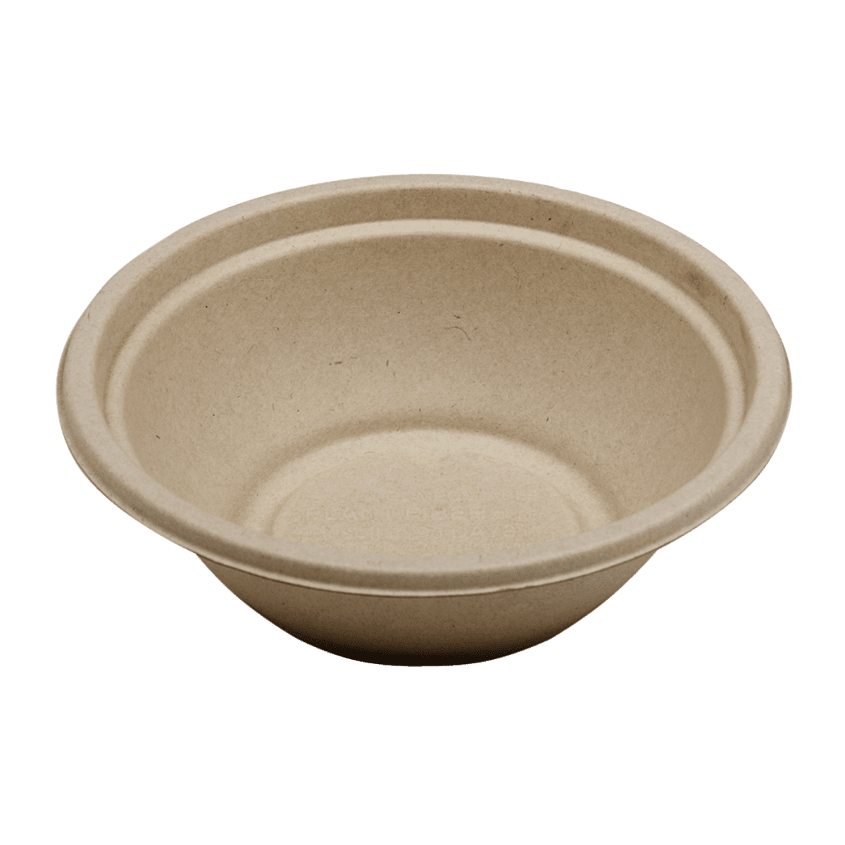 24 oz Round Fiber Bowl (500/case) Eco Pliant