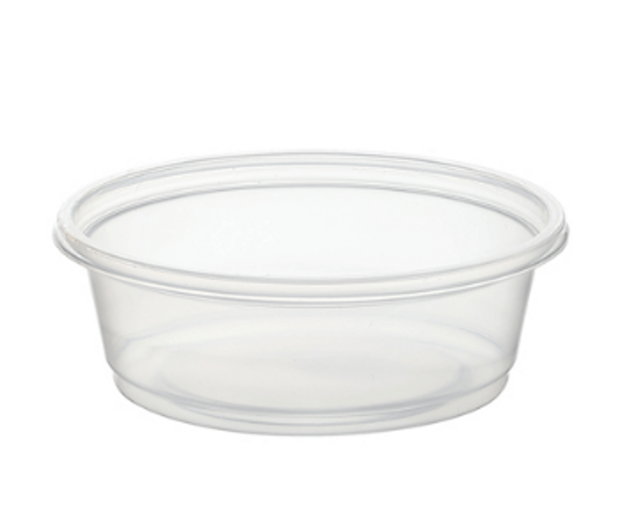 1.5 oz Portion Cup, Clear (2500/case) Sustainable Food Packaging