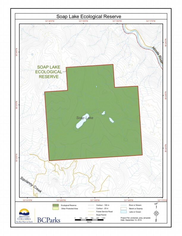 Soap Lake Er 3 Map Friends of Ecological Reserves