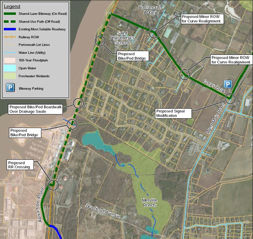 A First for Aquidneck Island OffRoad Bike Path ecoRI News