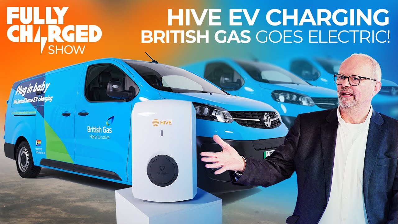 British Gas Goes Electric Hive EV Charging Ecosaurus.tv