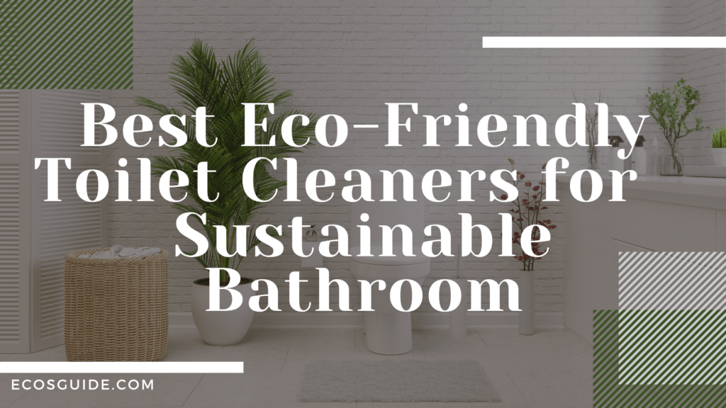5 Best EcoFriendly Toilet Cleaner For Sparkling Toilet 2024