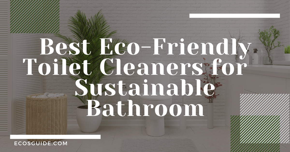 5 Best EcoFriendly Toilet Cleaner For Sparkling Toilet 2024