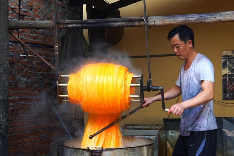 The Process of Silk Production in Vietnam ECOSILKY