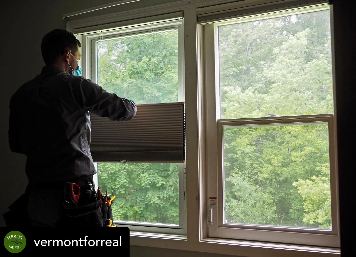 Cellular Shades for Casement Windows