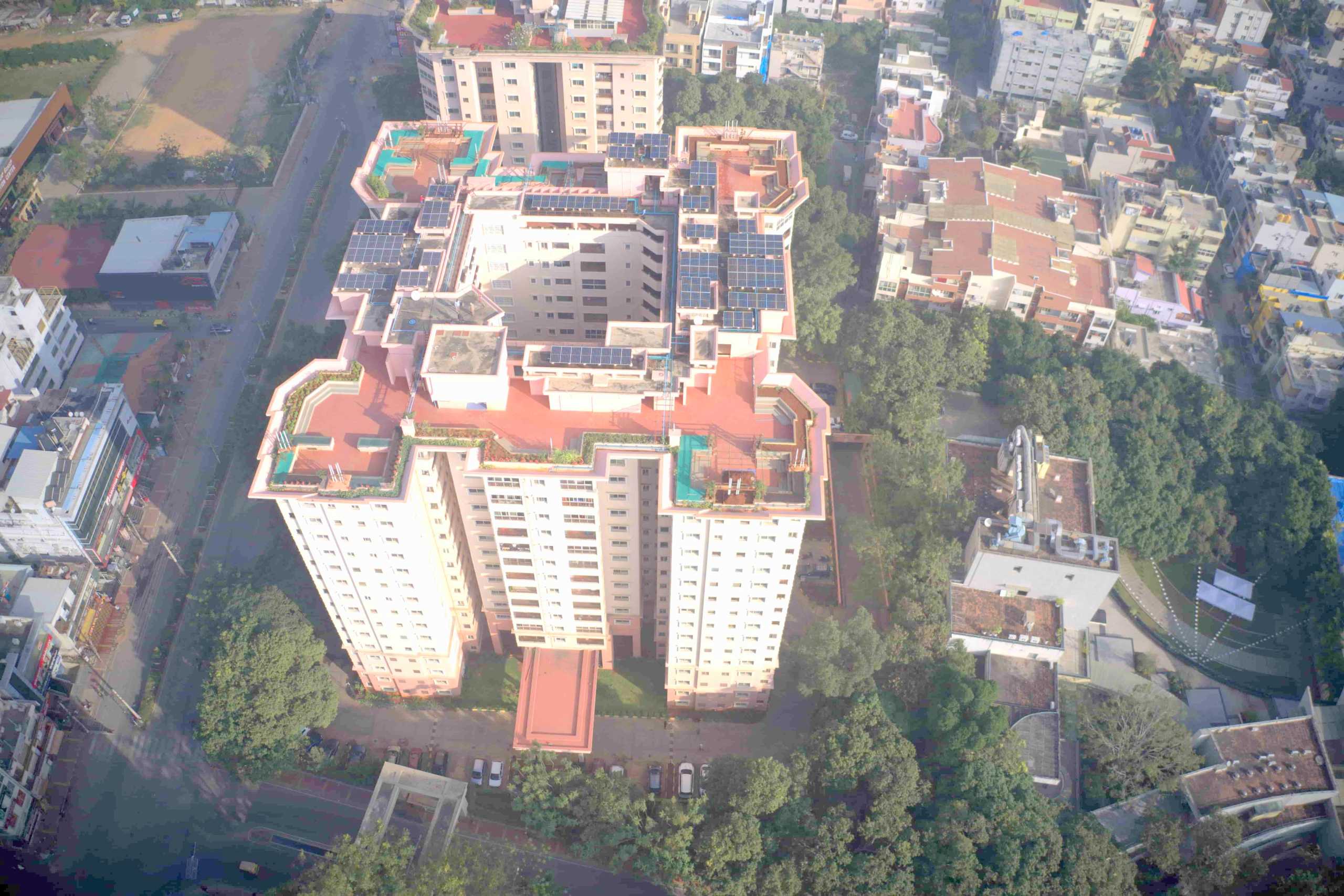 Solar on Brigade Millennium Apartments JP Nagar, Bangalore