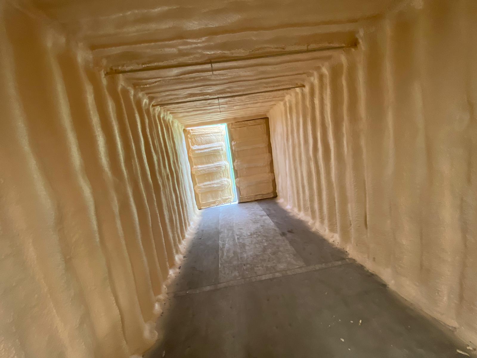 Spray Foam Shipping Container Insulation EcoStar Insulation