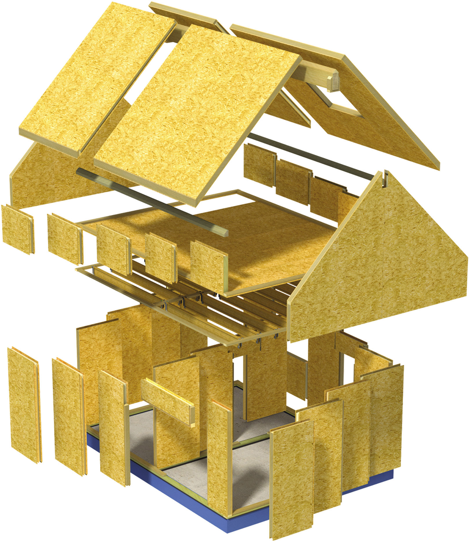 SIPs, next generation timber construction method Ecotek