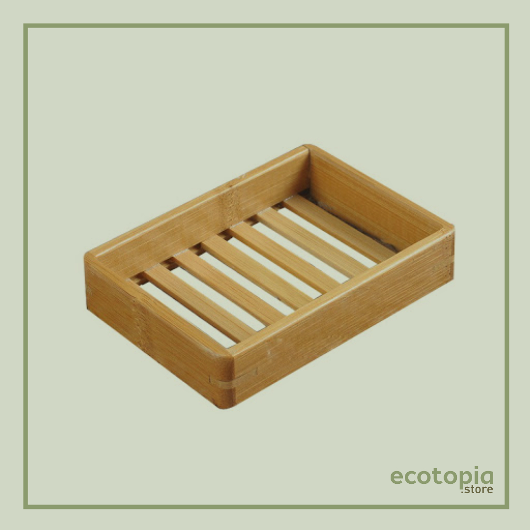 Bamboo Soap Dish ECOTOPIA Store