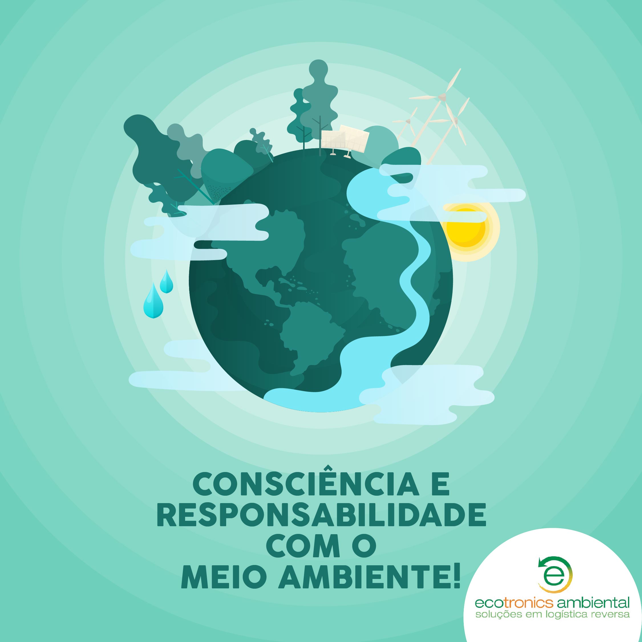 Consciência e responsabilidade com o meio ambiente