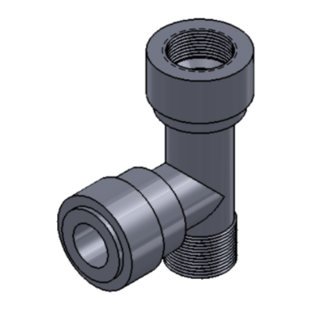 3/8" Threaded Quick Connect Water Supply Fitting EcoPureHome