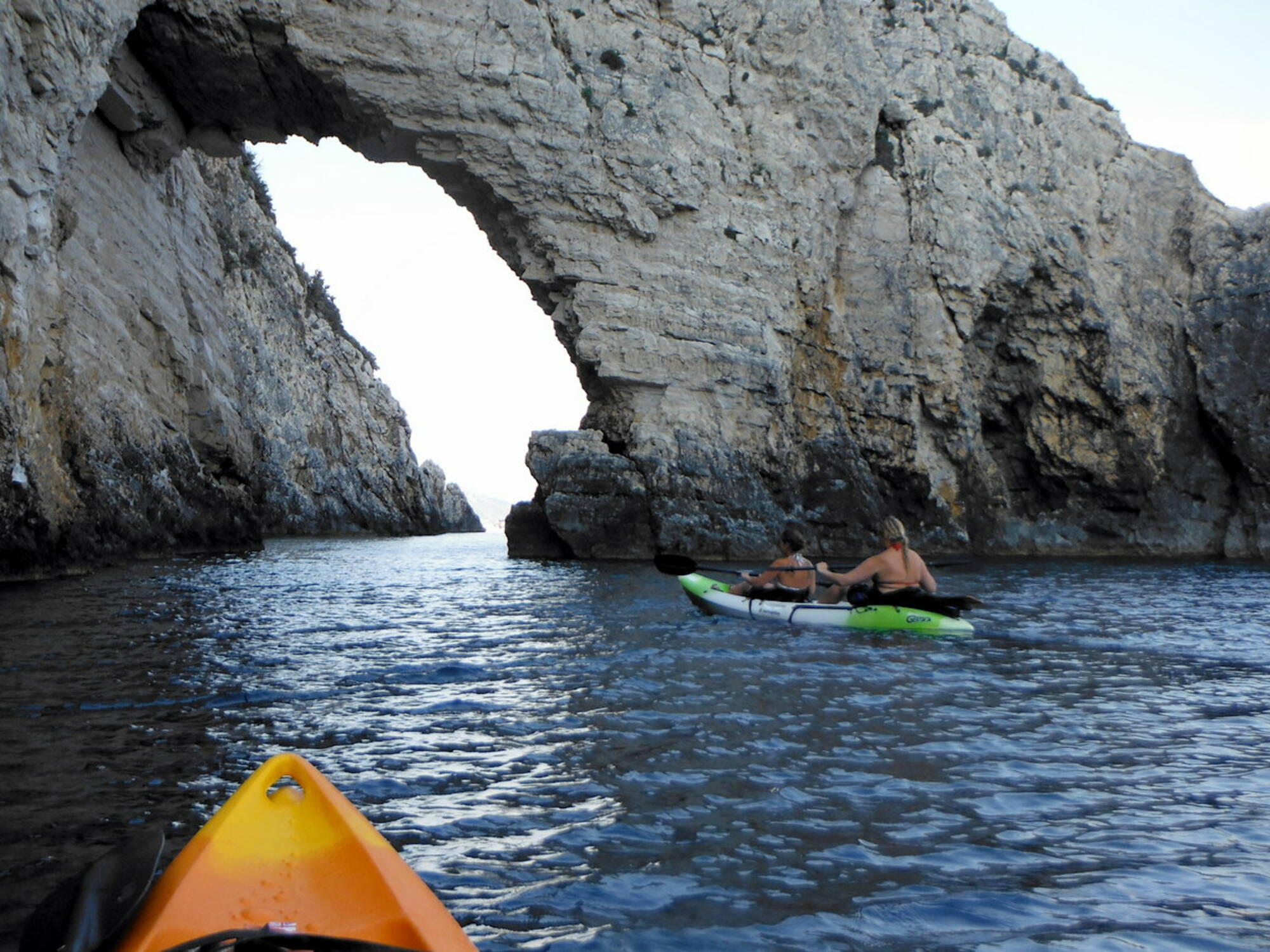Sea Kayak trip to the Keri Caves of Zakynthos Zante