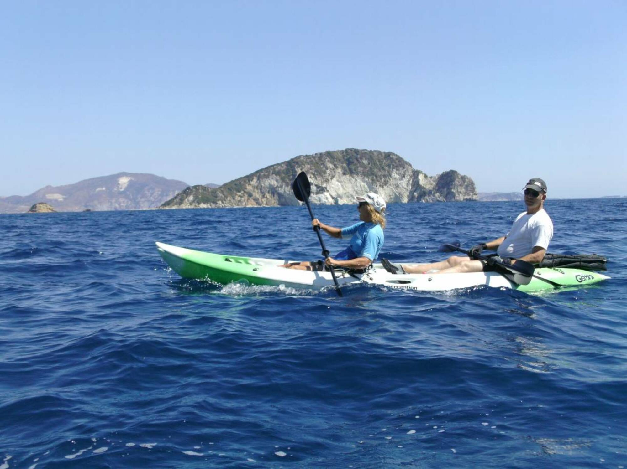 Sea Kayak trip to the Keri Caves of Zakynthos Zante
