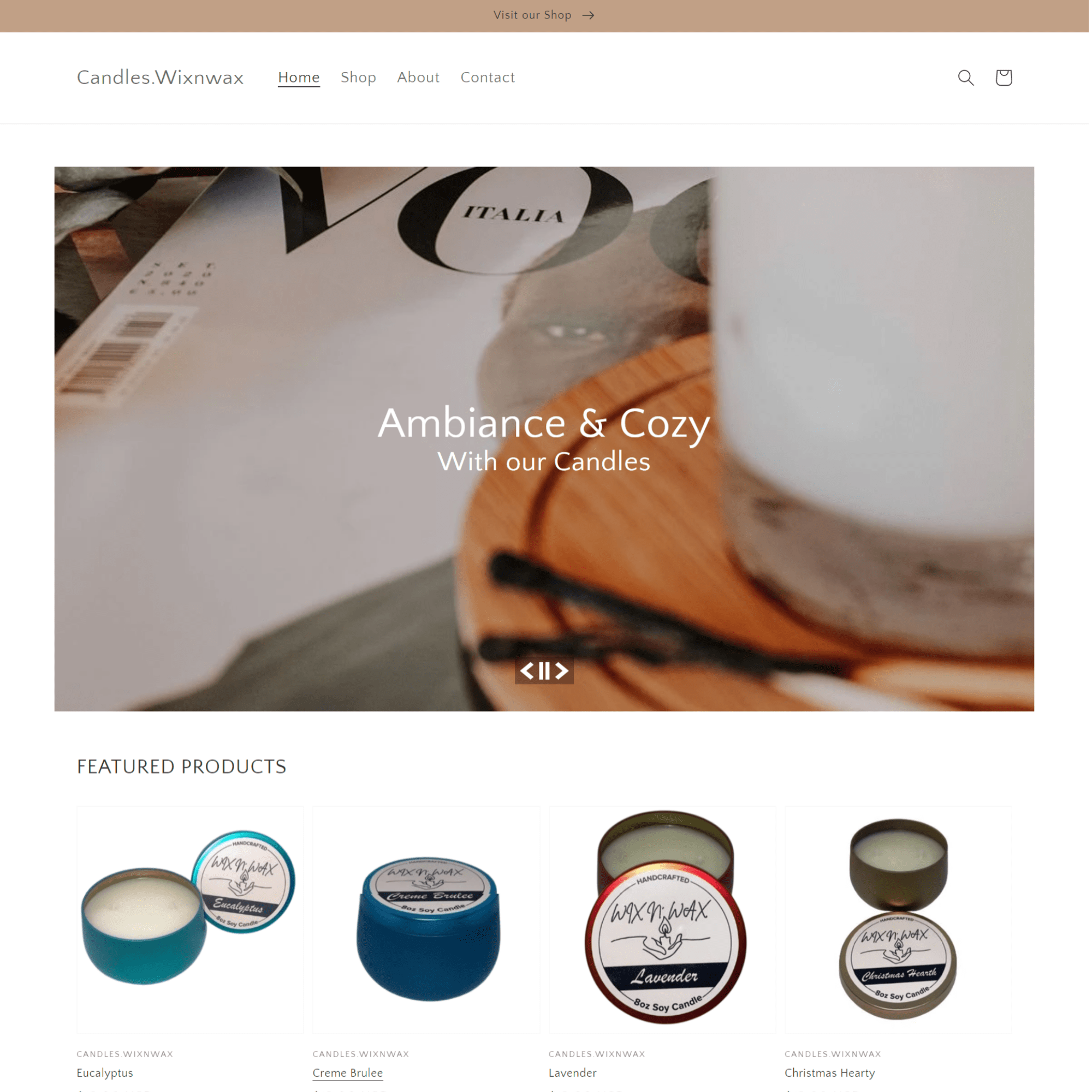 Shopify Candle Stores New York, USA