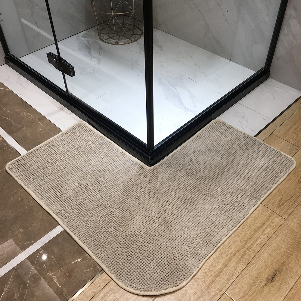 Corner mat for the square shower cabin ( CR05 ) – High quality rugs