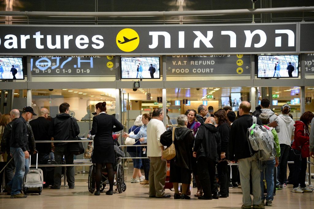 Questions at Ben Gurion (Tel Aviv) Airport Israel Engage in Pal